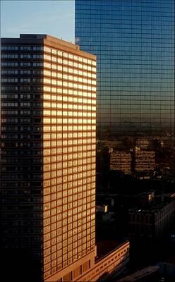 Jerry Sodorff Royalty-Free and Rights-Managed Images - City Towers by Jerry Sodorff