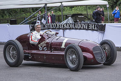 Sir Lawrence Almatadema - Classic Racing Car by John Richardson