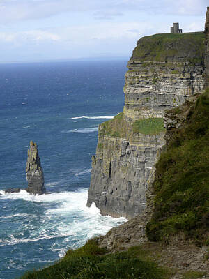 Portraits Rights Managed Images - Cliffs of Moher 7 Royalty-Free Image by Mike McGlothlen