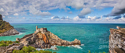 Beach Rights Managed Images - Coast of Liguria Royalty-Free Image by JR Photography