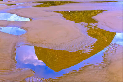 Abstract Landscape Photos - Coastal Landscape in abstract 1 by Jonathan Nguyen