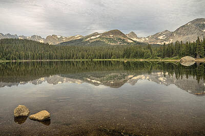 James Bo Insogna Royalty Free Images - Colorado Brainard Lake Reflection Royalty-Free Image by James BO Insogna