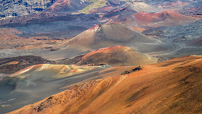 Polar Bears - Colorful Cinder cones in Haleakala  by Pierre Leclerc Photography