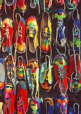 The Who Rights Managed Images - Colours in Shoes Royalty-Free Image by Anthony Dalton