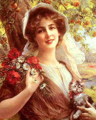 Roses Digital Art - Country Summer by Emile Vernon