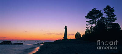 Prescription Medicine - Crisp Point Lighthouse Sunrise - FM000001 by Daniel Dempster