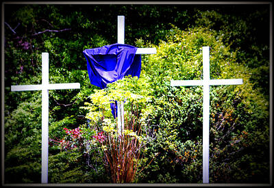 Tracy Brock Royalty-Free and Rights-Managed Images - Crucifixion by Tracy Brock