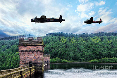 Printscapes - Derwent Bombers by Airpower Art