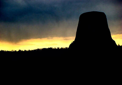 Ps I Love You - Devils Tower II by Cathy Anderson