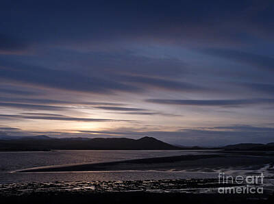 Wild Weather - The Dornoch Firth at Dusk by Phil Banks
