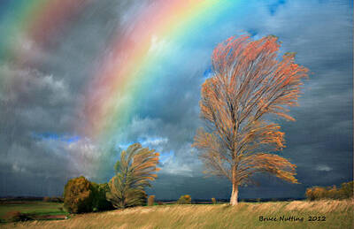 City Scenes - Double Rainbow by Bruce Nutting