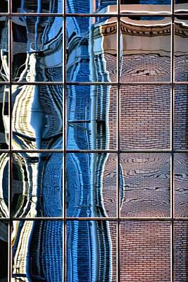 Jerry Sodorff Royalty-Free and Rights-Managed Images - Downtown Portland Reflections 22688 by Jerry Sodorff
