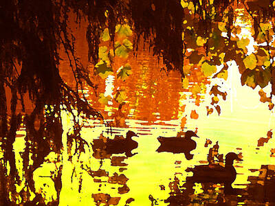 Winslow Homer - Ducks on Red Lake by Amy Vangsgard