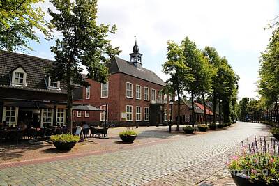 Revolutionary War Art - Dutch Village by Carol Groenen