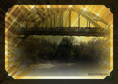 Tracy Brock Royalty-Free and Rights-Managed Images - Edmund Pettus Bridge by Tracy Brock
