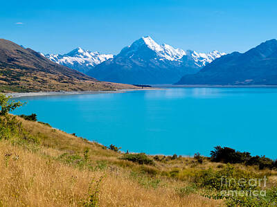 Childrens Rooms - Emerald glacier Lake Pukaki Aoraki Mt Cook NP NZ by Stephan Pietzko