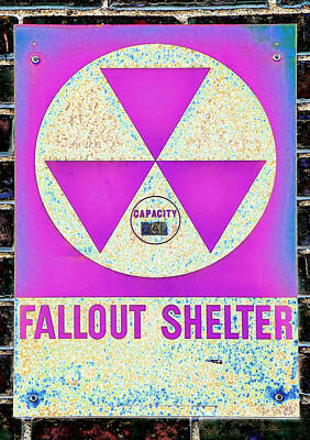 Royalty-Free and Rights-Managed Images - Fallout Shelter Wall 6 by Stephen Stookey