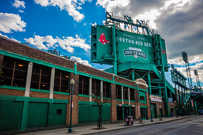 Baseball Royalty Free Images - Fenway Park from Lansdowne Street Royalty-Free Image by Tom Gort
