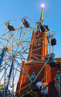 Jazz Collection - Ferris wheel by Kimberlee Marvin