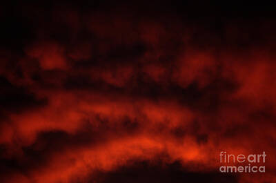 Abstract Dining - Fiery by Gary Richards