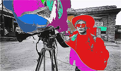 Vintage Chevrolet - Film homage Andy Warhol Lonesome Cowboys Old Tucson Arizona 1968-2013 by David Lee Guss