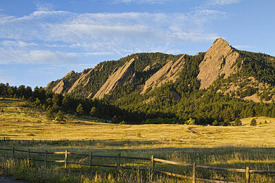James Bo Insogna Photo Royalty Free Images - Flatirons from Chautauqua Park Royalty-Free Image by James BO Insogna