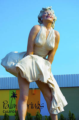 Actors Digital Art - Forever Marilyn Monroe Sculpture  by Barbara Snyder