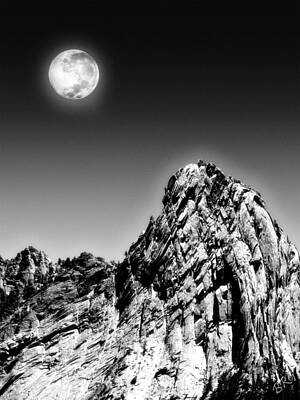 1-war Is Hell - Full Moon Over The Suicide Rock by Ben and Raisa Gertsberg
