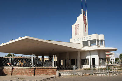 Traditional Kitchen Royalty Free Images - Futurist Modernist Building In Asmara Eritrea Royalty-Free Image by JM Travel Photography