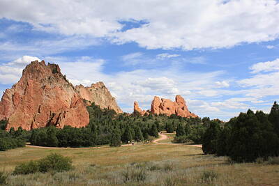 Printscapes - Garden of the Gods by John Daly
