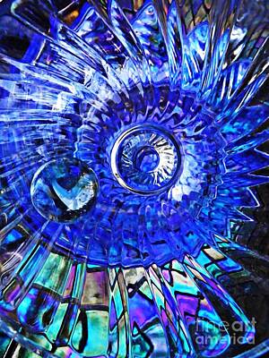 Spiral Staircases - Glass Abstract 478 by Sarah Loft