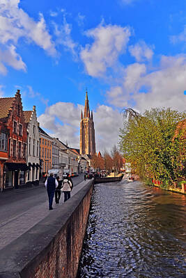 World Forgotten Rights Managed Images - Glorious Bruge Royalty-Free Image by Elvis Vaughn