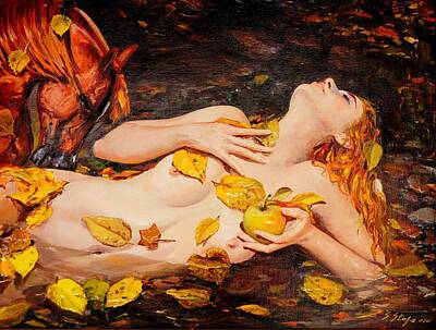 Mellow Yellow - Golden Fall - The River Girl by Sefedin Stafa