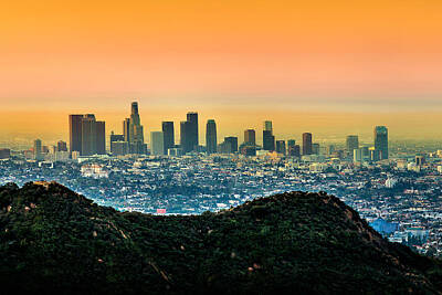 Mountain Photos - Good Morning LA by Az Jackson
