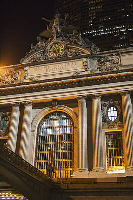 City Scenes Royalty-Free and Rights-Managed Images - Grand Central Terminal At Night_ New by Kate Williams