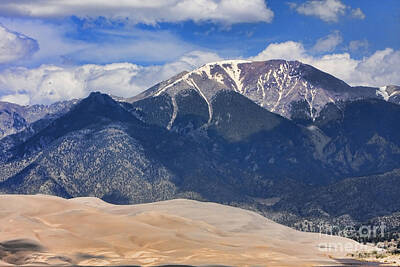 Boho Christmas Royalty Free Images - Great Colorado Sand Dunes 125 Royalty-Free Image by James BO Insogna