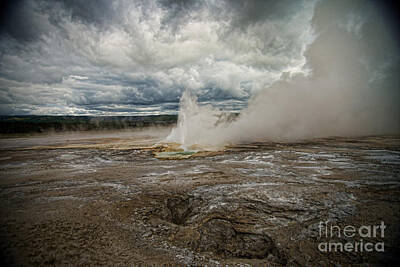 Classic Christmas Movies - Great Fountain Geyser by Rich Priest