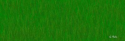 Impressionism Photos - Green Grass by George Pedro