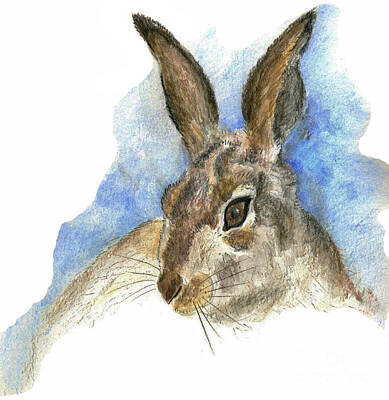 Red Foxes - Hare by Ellen Miffitt