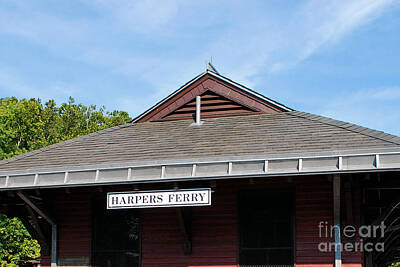 Staff Picks - Harpers Ferry Amtrak Depot  by Bob Sample