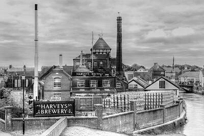 Food And Beverage Photos - Harveys Brewery by Hazy Apple