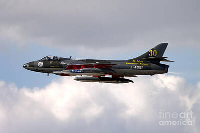 Cartoons Tees - Hawker Hunter F.58   by Andrew Harker