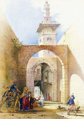 Granger Royalty Free Images - Herod House Jerusalem Royalty-Free Image by Munir Alawi