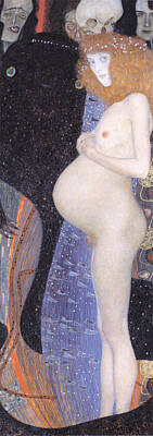 Comedian Drawings Rights Managed Images - Hope I Royalty-Free Image by Gustav Klimt
