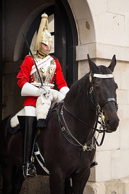 Cities Royalty-Free and Rights-Managed Images - Horse Guard by Allan Morrison