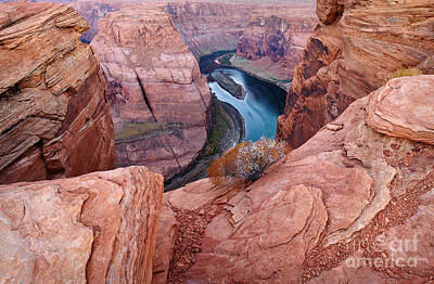 Caravaggio Royalty Free Images - Horseshoe Bend at Dawn Royalty-Free Image by Mae Wertz