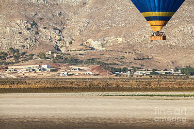 Sports Royalty-Free and Rights-Managed Images - Hot air balloon  by Gal Eitan