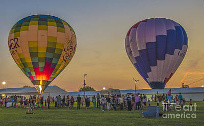 American West - Hot Air Balloons 14 by David Haskett II