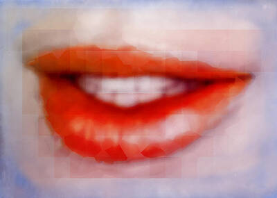 Abstract Skyline Photo Rights Managed Images - Hot Lips Royalty-Free Image by Hal Halli