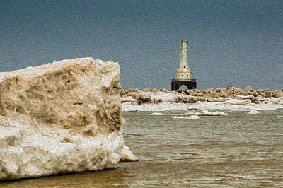 Spot Of Tea - Iceburg Lighthouse by James  Meyer